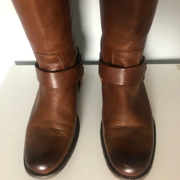 Frye Buckle Riding Boots - Picture 7 of 9